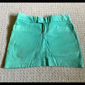 American Eagle Green Mini Skirt size 0